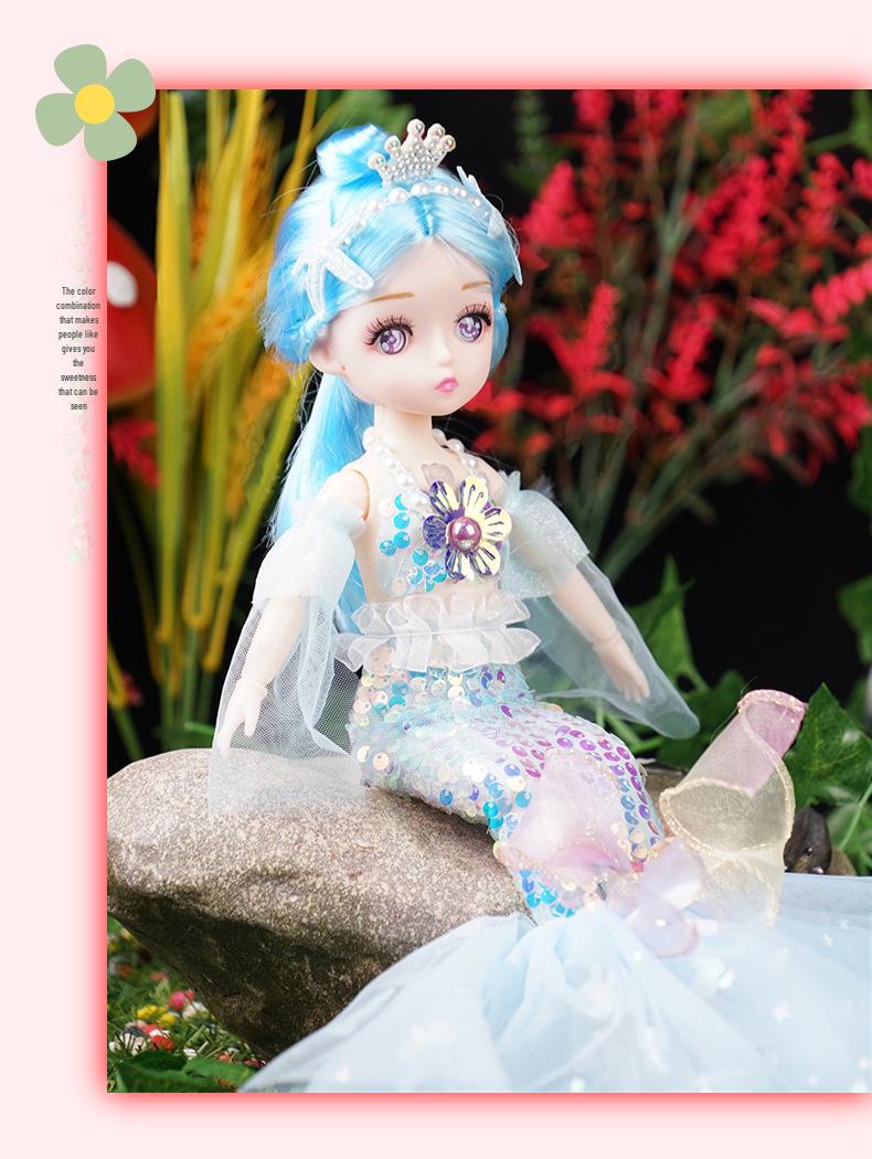 

Поющая кукла-принцесса-русалочка для детских дней рождений Mermaid with Music (Bagged)