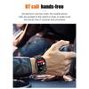 Rainbuvvy KT71 Robuste Outdoor-Smartwatch, Bluetooth-Anruf, Herzfrequenz, Schlafüberwachung, Informationen, Push, 1,96 Zoll Voll-Touchscreen, Gesundheits-Tracker