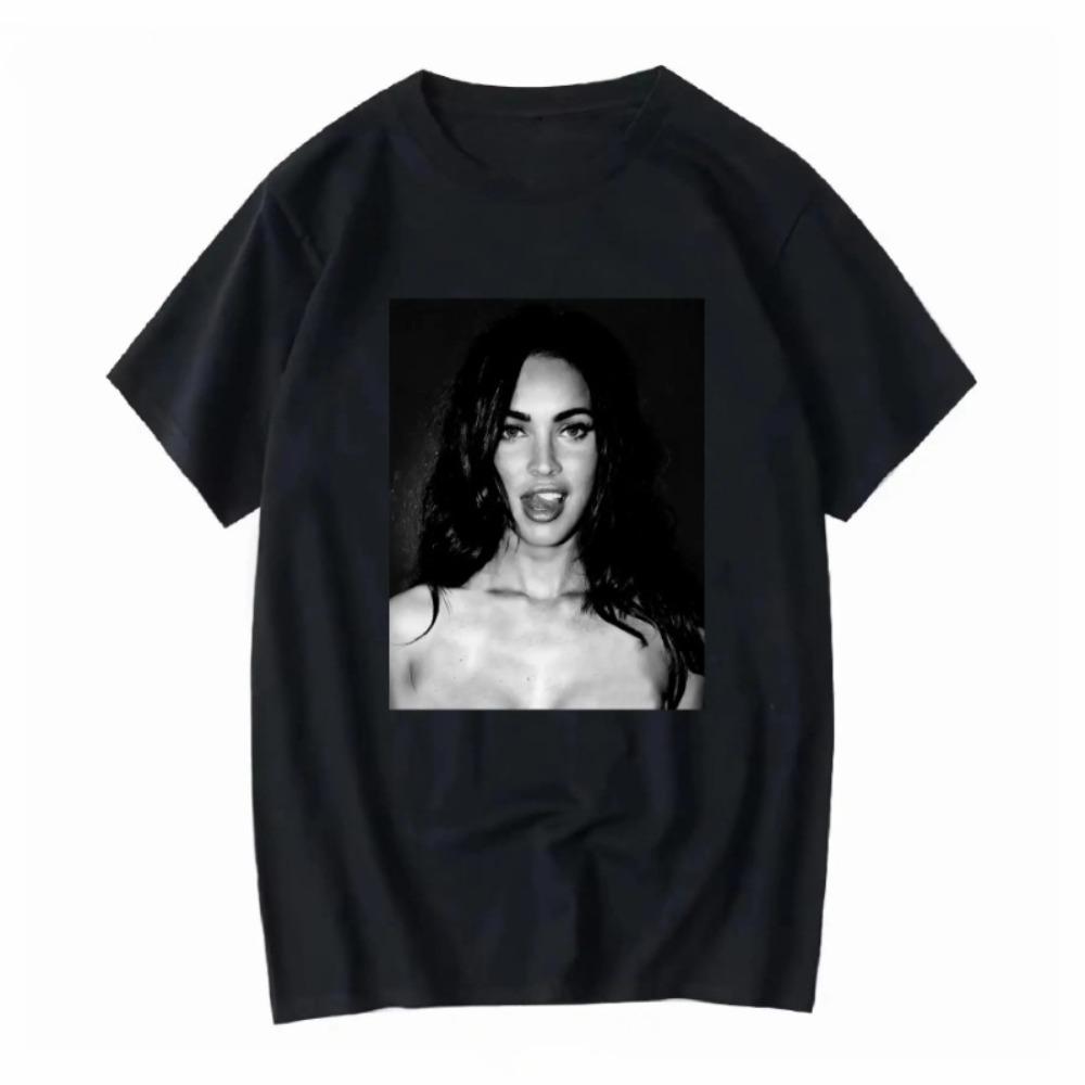 

Megan Fox T Shirt Vintage 90s Jennifer S Body Sizes Long or Short Sleeves Vintage Washed Casual Soft Top S