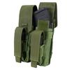 CONDOR MA71 Pistol & AK Mag Pouch, Double Kangaroo, Olive Drab
