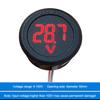 Su Geçirmez Voltaj Ölçer DC 4-100V LED Dijital Ekran DC Dijital Araba Voltaj Akım Ölçer Volt Dedektör Test Cihazı Monitör Paneli