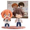 8CM Anime Bungou Stray Dogs Wan! Figure Dazai Osamu Nakahara Chuuya Qset Fourteen Year Old Ver Model Toy Doll Ornaments PVC Gift
