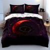 Gothic Night Decor Set Soft Comfortable Duvet Cover Bedding Set Included 1*Duvet Cover & 2*Pillowcases, Gift