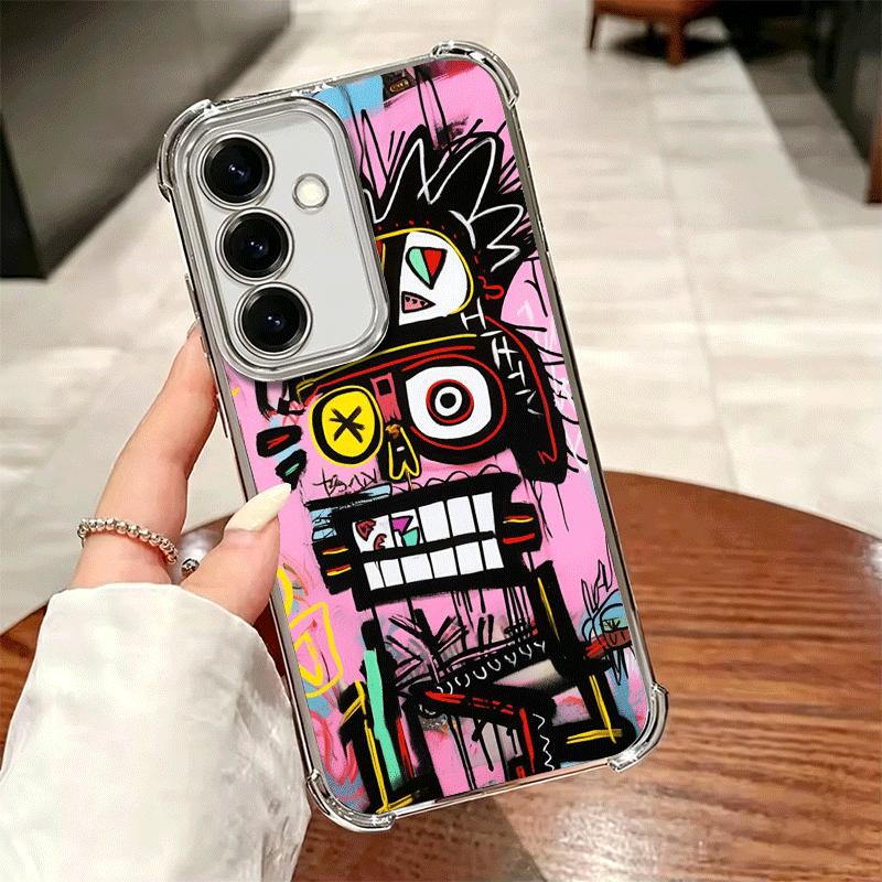 Graffiti Fashion Art Soft Phone Case For Samsung A17 A27 A07 A37 A57 A16 A56 A15 A55 A14 A54 A13 A53 A26 A36 A25 A35 A24 A34 A23