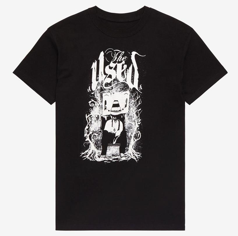 VTG The Used band T-shirt black Unisex Tee All Sizes S-5Xl XX342 XL