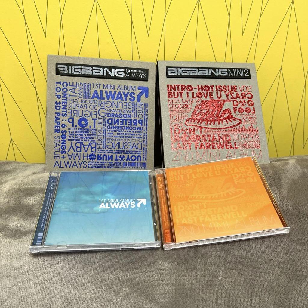 [USED] BIGBANG's mini album 1.2 CD 2set!
