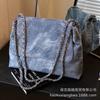 Premium Bag Women 2025 New Fashion Texture Shoulder Bag Large Capacity Chain Crossbody Commuter Tote Bag