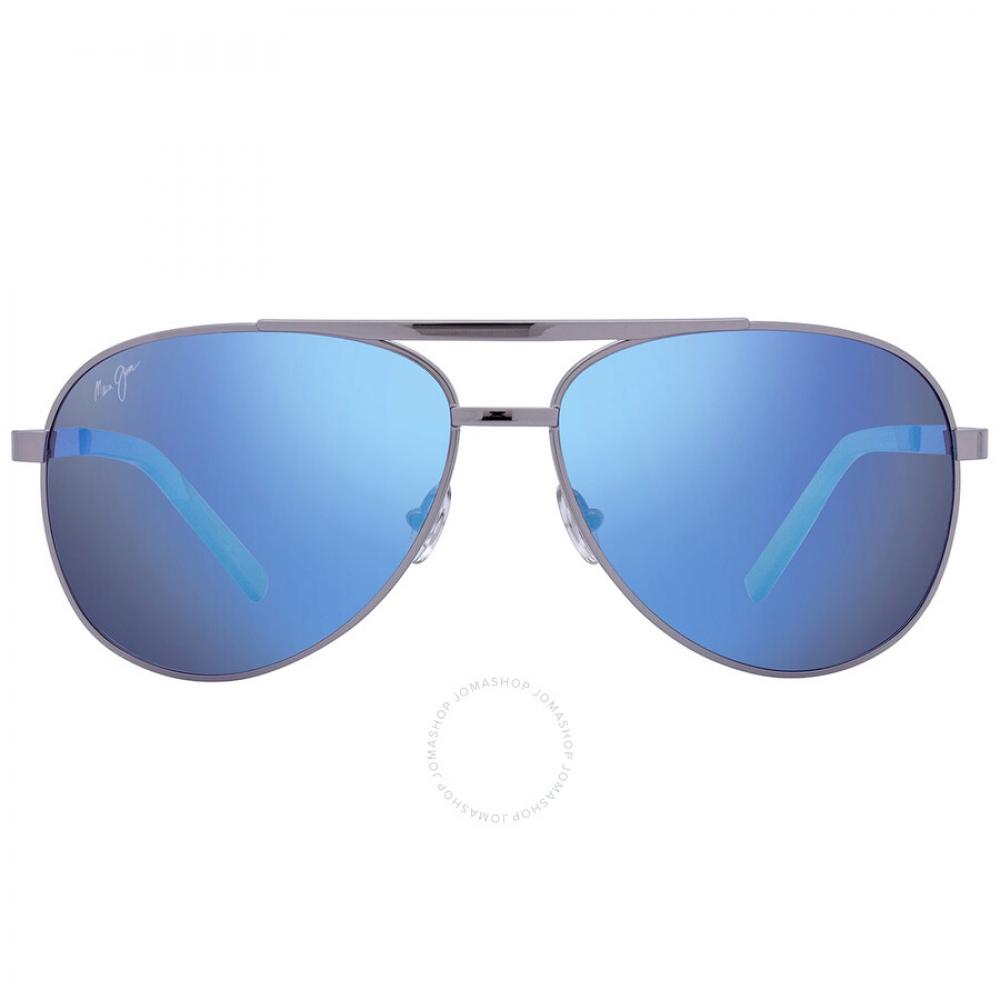 

Maui Jim Seacliff Blue Hawaii Pilot Unisex Sunglasses B831 02d 61