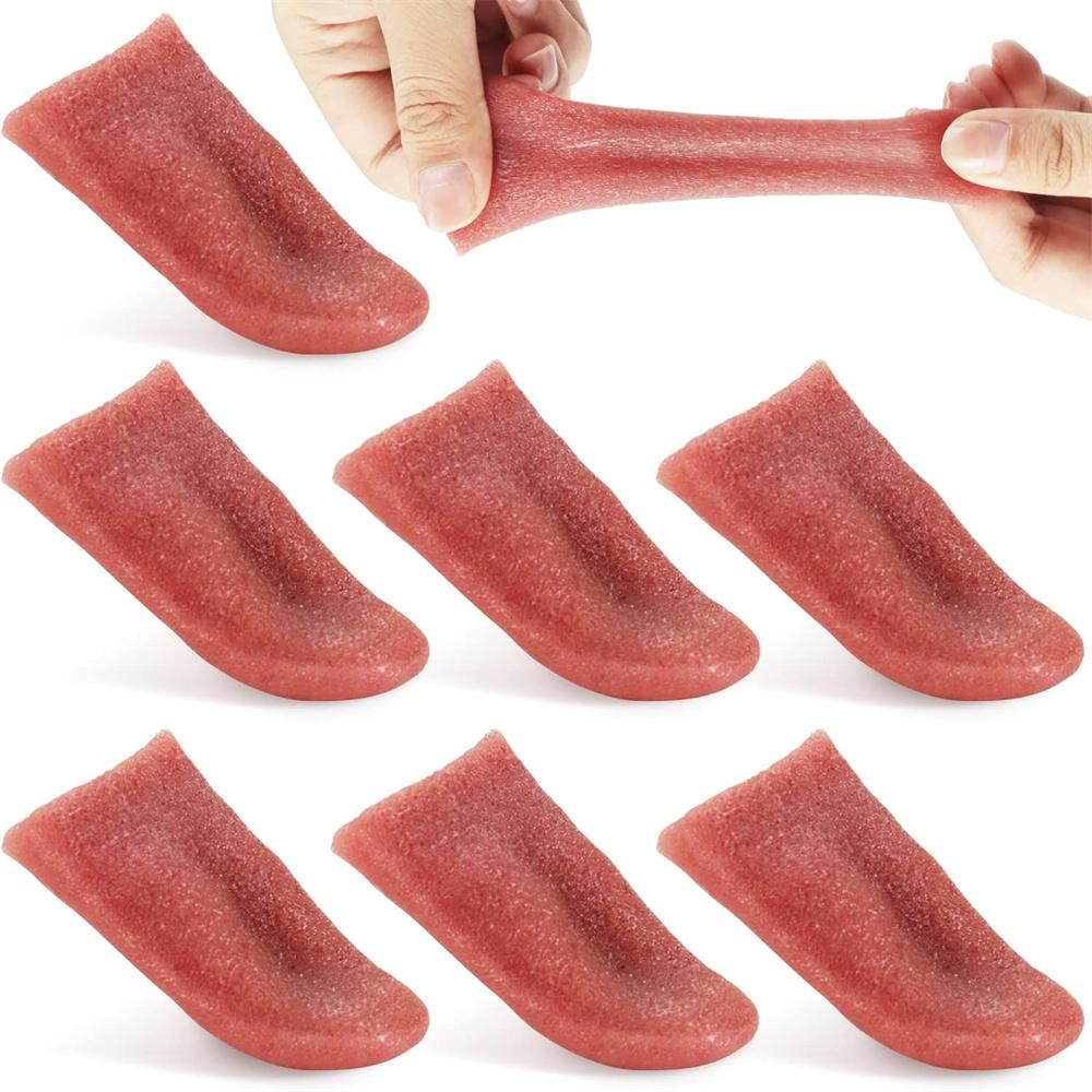 Cadılar Bayramı Sahte Dil Gerçekçi Sahte Dil Korkunç Esnek Dil Aksesuarı Cadılar Bayramı Sihir Numarası Aksesuarları