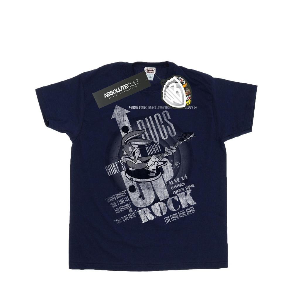 Looney Tunes Mens Bugs Bunny What´s Up Rock T-Shirt