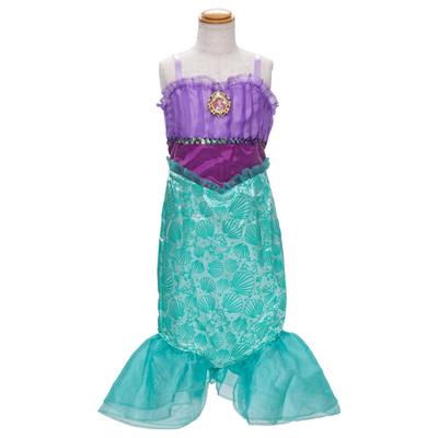[Offizielles Inlandsprodukt] Disney Prinzessin Funkelndes Kleid Arielle 100cm-110cm