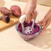 Manual Potato Masher Plastic Pressed Potato Smasher Portable Kitchen Tool for Babies Food, Fruit, Banana, Baking