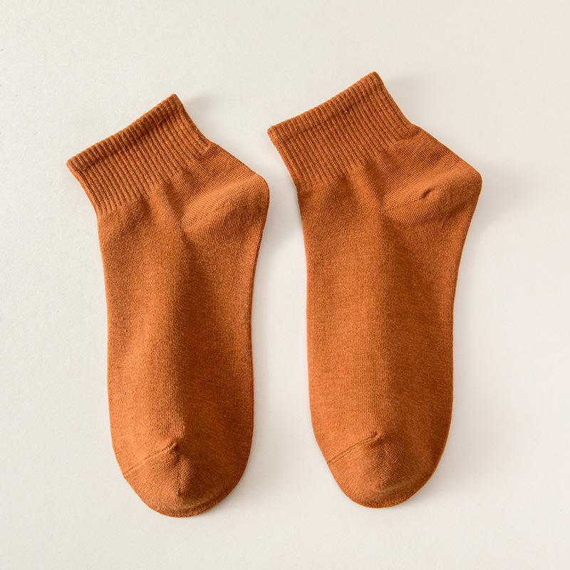 Men's Summer Thin Cotton Ankle Socks: Breathable, Sweat-Absorbing, Anti-Odor Low-Cut Sports Socks