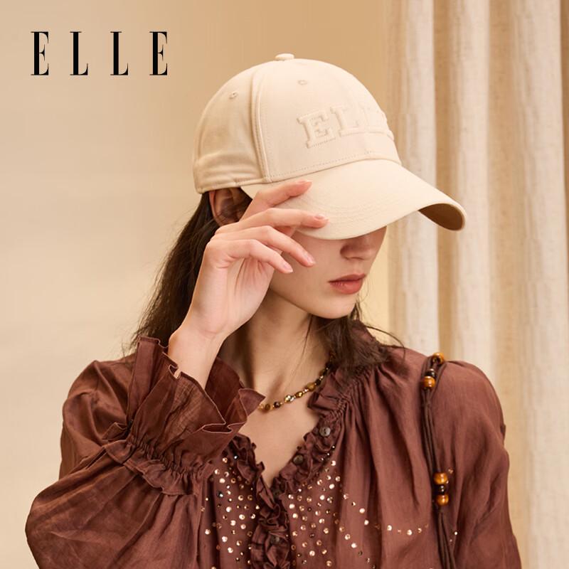 ELLE Unisex Baseballkappe mit hohem Schirm zum Sonnenschutz