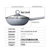 SANHO 30cm Titanium Alloy Non-Stick Wok