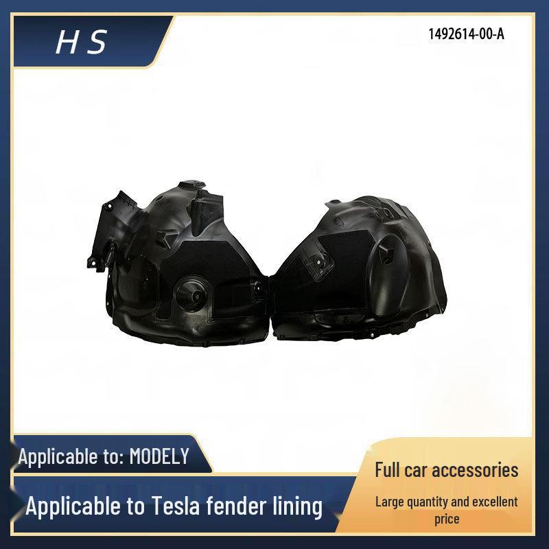 Tesla Model Y Front Fender Liner for Accessories (Part 1492614-00-A/1492613)