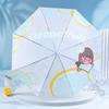 Wholesale Cute Little Fresh Fruit Umbrella 11 Inch Transparent Umbrella Straight Pole Umbrella Automatic Umbrella Long Handle Umbrella Umbrella