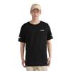 Li-Ning Letter Print Round Neck Loose Fit Drop Shoulder Breathable Straight Cut Fashion Short Sleeve T-Shirt Men Tops Black YTSU163-3