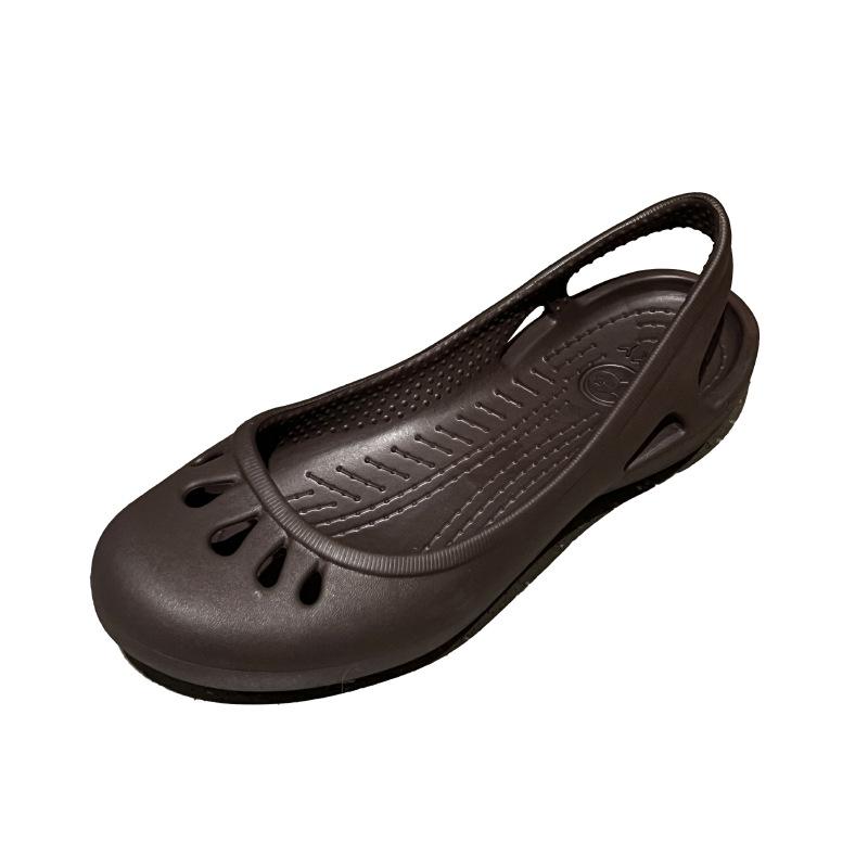 Damen Sommer Rutschfeste Clog-Sandalen: Klassische Melindi Strand- & Gartenschuhe, Übergröße
