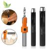 1Set Carbon Steel Woodworking Countersink Router Bit Screw Extractor Remon Demolition For Wood Milling Cutter