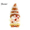 Mini Christmas Figurines 50Pcs Figurines, Santa Snowman Elf Gnome Ornaments, Gingerbread Man Deer Emotional Gift Bag Fillers for Holidays Support