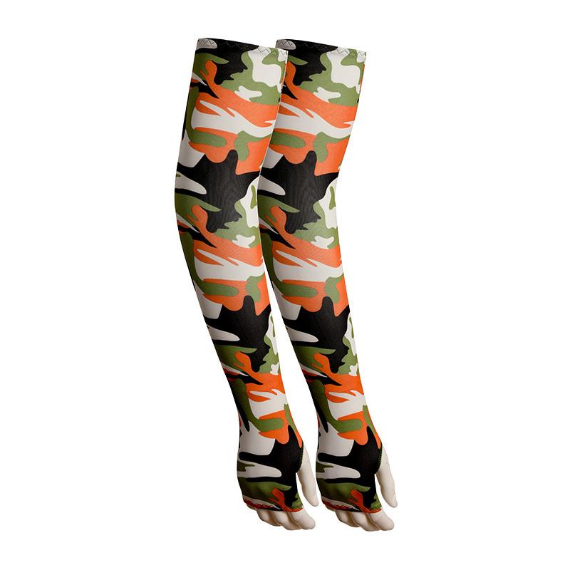 2 Stuks Unisex Koelende Armmouwen Cover Atletisch Hardlopen UV Zonbescherming Buitenactiviteit Mannen Vissen Fietsen Mouwen voor Verbergen van Tatoeages