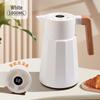 European Style Large Capacity Insulated Smart Thermos Flask - Perfect for Home, Coffee, and Office Use
