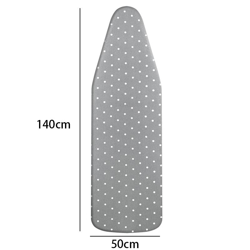 140x50cm Strapazierfähige Bügelbrettbezug Elastischer Rand Hitzereflektierende Bügelbrettpolsterung Haushaltsbügelwerkzeuge TYB002