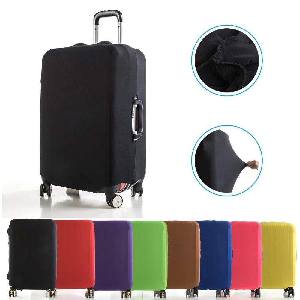 Washable Suitcase Protector Multicolor Baggage Dust Case Cover Luggage Cover  Suitcase