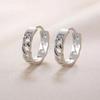 Earrings Women'S Chain Earrings Cold Wind Ear Buckles Niche Design Sense Plain Ring Personality Men'S Earrings Tide