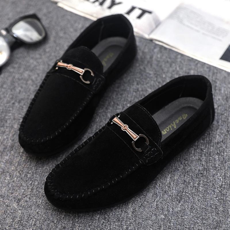 

Британская мужская обувь для мальчиков мягкая подошва кожаная поверхность мужские лоферы шапочка обувь мужская платформа летний дух парень платье сопротивление 39