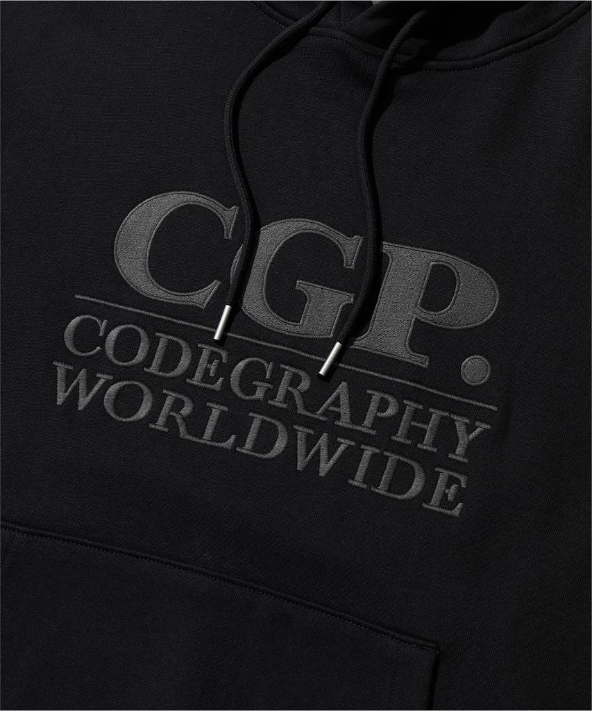 Square Logo Hoodie_Black