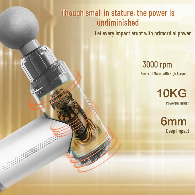 HEZHENG Percussion Fascia Massage Gun CN plug (adapter included)