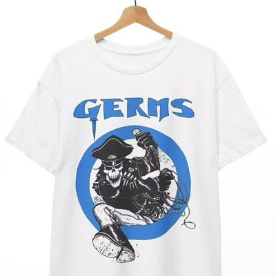 Germs groupe Germs t-shirt blanc Unisexe Toutes tailles S à 45XL T-shirt Unisexe