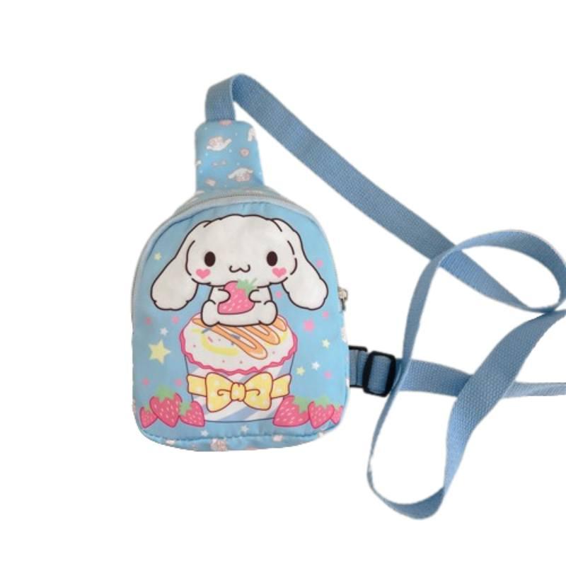 Cute Cartoon Pattern Kids Chest Bag Nylon Coin Purse Wholesale