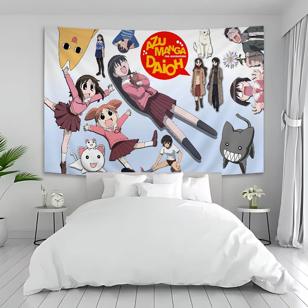 Azumanga Daioh Osaka Ayumu Printed Large Wall Tapestry Hanging Tarot Hippie Wall Rugs Dorm Home Decor