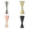 Food Grade 304 Stainless Steel Barwares With Measurements Metal Measuring Cup Double Cocktail Jigger For Bartending