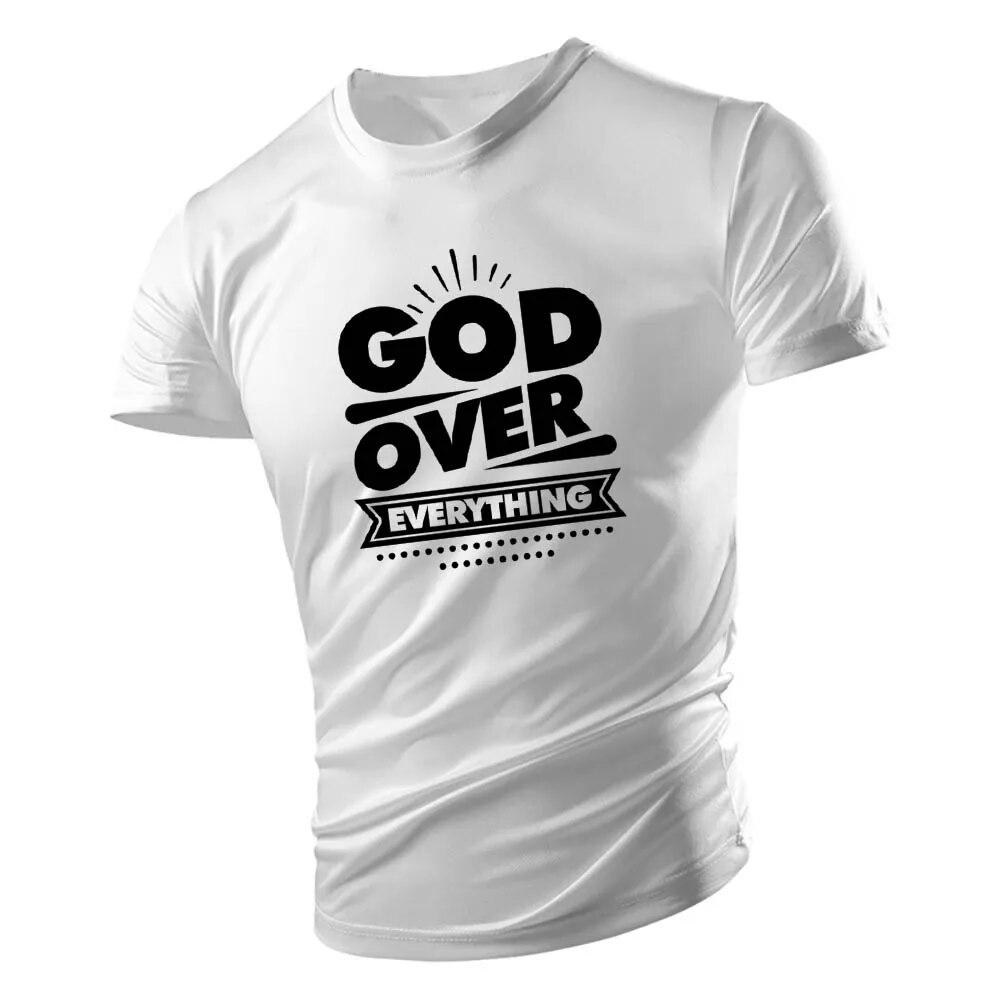 Summer 2d Alphabet Chart Print 2023 Outdoor Casual New O-Collar Men'S Short Sleeve Top T-Shirt Comfortable And Breathable