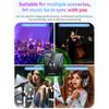 2.4G Wireless In-Ear Monitor System Low Latency Wireless IEM Transmitter Receiver 30m Transmission 5H Battery for Stage/Streaming