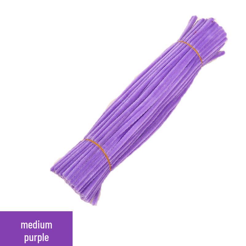 DIY Children's Craft Kit: Macaron Chenille Pipe Cleaner Bouquet