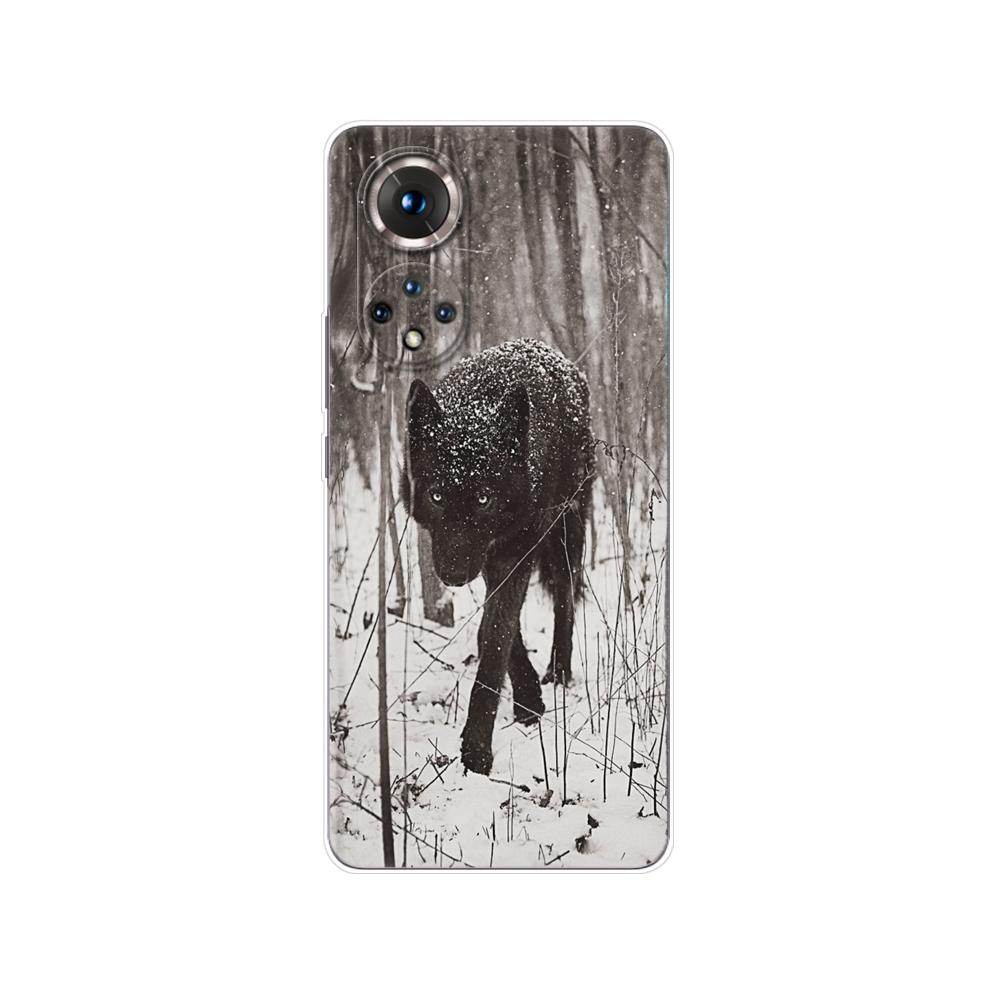 For Honor 50 Case For Honor 50 Pro Case Phone Back Cover On Huawei Nova 9 Pro Case Nova9 Honor50 50Pro Case Wolf Tiger Lion Bear