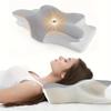 Memory Foam-Kissen Schmetterlingsform Entspannendes Nackenkissen mit langsamer Rückfederung zur Schmerzlinderung beim Schlafen Orthopädisches Kissen Beding