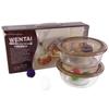 Heat-Resistant Glass Food Storage Bowls
