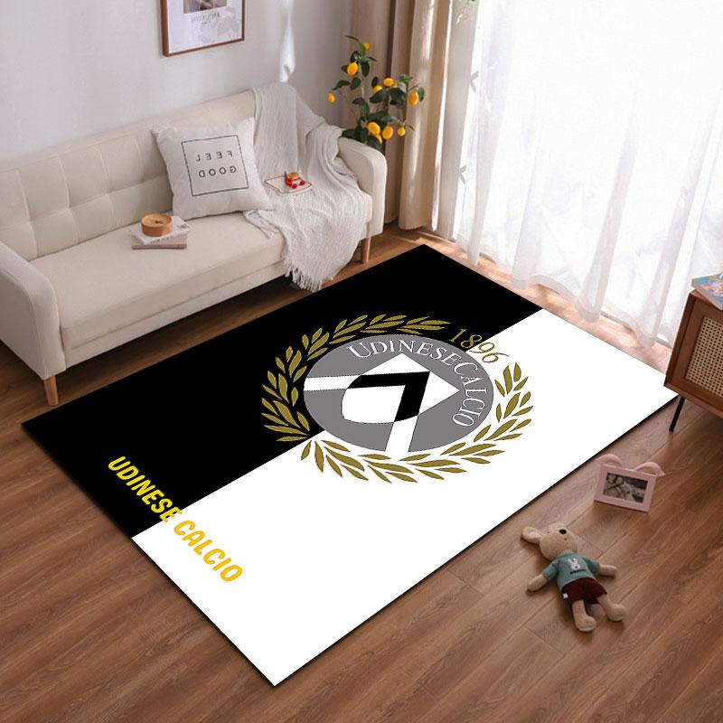Udinese Calcio Logo Carpet suitable as a non-slip mat for the living room or bedroom sofa