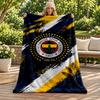 Fenerbahce Blanket Flannel Blanket Soft Cozy Plush Throw for Sofa Bed Lightweight Home Decoration Gifts for Christmas Various Holidays