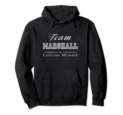 Team Marshall Lifetime Member Personalized Hoodie