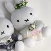 Dick Bruna Miffy Wedding Doll Plush Toy, 31cm Tall