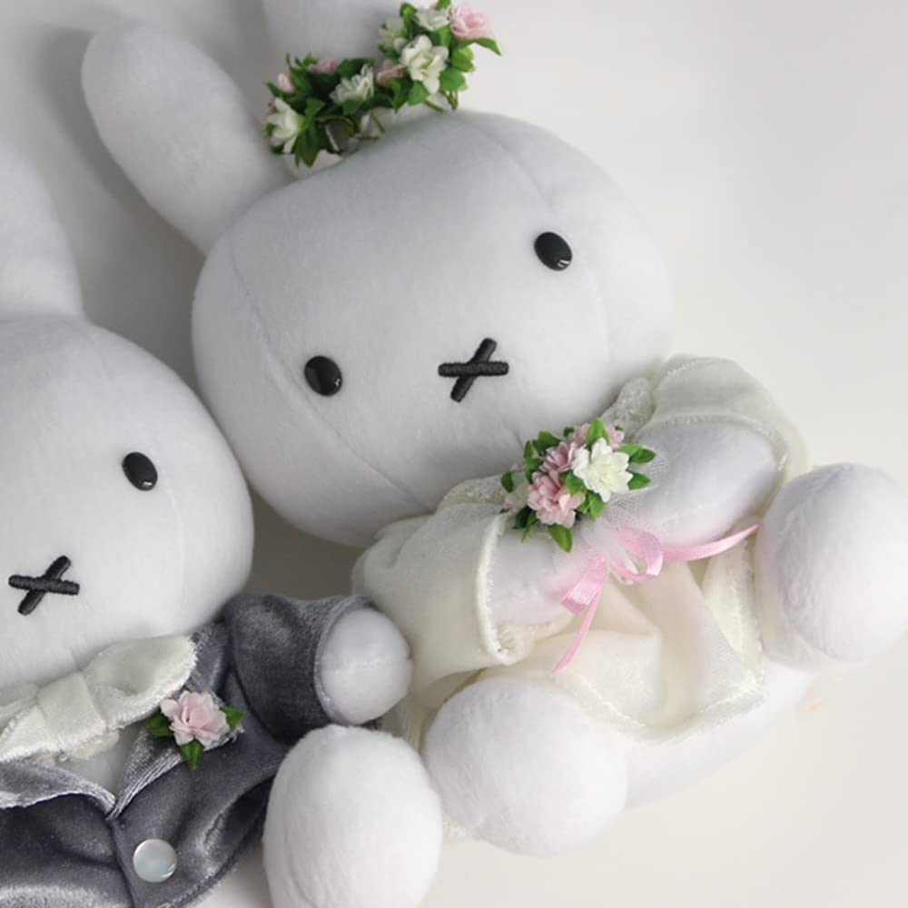 Dick Bruna Miffy Wedding Doll Plush Toy, 31cm Tall