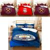Soccer Team Logo Double 3 Piece Bedding Set-comfortable Dirt Resistant Home Textile