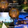 12LED Solar Flame Torch Light Flickering Light Waterproof Outdoor Lawn Path Yard Patio Floor Lamp Garden Christmas Decoration